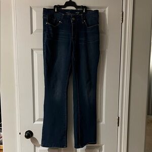 Seven7 Women's Deep Indigo Boot Cut Jeans